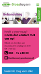 Mobile Screenshot of groenhuysen.nl