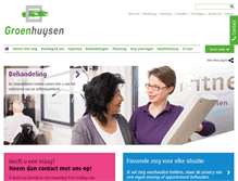 Tablet Screenshot of groenhuysen.nl